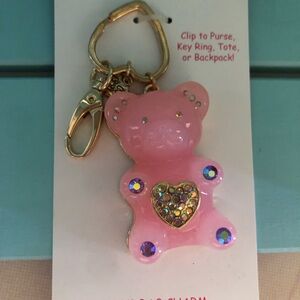 Betsey Johnson Gummy Bear Keychain!